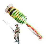 Eventerde Cebos de Bass de, Señuelo de Trucha para la del Lago, Ganchos Dobles de 65 mm señuelos truchas para la en el río, Pequeñas Plantillas de Cola Dulce de Agua Dulce