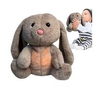 Eventerde Conejo Antiestrés Y contra La Ansiedad para Adultos, Conejo Dormido para Niños, Peluche De Conejo con Música, Conejo Que Promueve El Sueño para Niños Y Adultos, Ligero Y Rítmico
