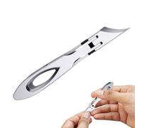Eventerde - Cortador de uñas Biselado Ergonómico para Dedos Y Dedos | Herramienta de Acero Inoxidable para Adultos y Adolescentes Viajar Baño