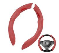 Eventerde de Volante - Protector Antideslizante Transpirable cálido y Suave - Protector de Volante Suave para Camiones SUV Camping-Car Vehículo Viaje Road Trip Trabajo Conductor