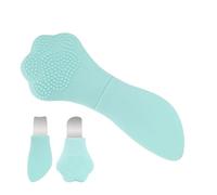 Eventerde Espátula Facial - Herramientas lindas de limpieza de la piel de silicona manual, raspador nasal espátula poros exfoliantes faciales - para mujeres niñas viaje de negocios noche nariz frente