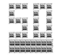 Eventerde Gel para , 50 bolsas de gel absorbentes para excrementos portátiles - 50 absorbentes líquidos para el aire libre coche viaje senderismo avión rutas animales de compañía