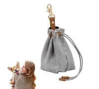 Eventerde Golosinas para Entrenamiento de Mascotas, Soporte para golosinas para Animales, para Entrenamiento de golosinas para Perros, Llavero, para Comida Seca de Vacuno, Correr, Senderismo