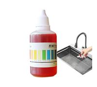 Eventerde Gotas Líquidas Para La Prueba De PH - Gotas para Piscinas 50 ml,Reactor de Análisis de Calidad del Agua para Acuarios en Hogar y Escuela Detección para Piscinas