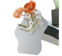 Eventerde Jarrones acrílicos para flores, florero con marco de acrílico | Jarrón decorativo artístico, jarrones de marco acrílico para flores, jarrones de arte moderno, jarrones decorativos únicos