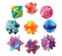 Eventerde Juegos de ajos para el Cerebro - Bloques de construcción Chinos Tradicionales,Juego de de Montaje para Adultos | para niños, Adultos, niñas, Personas Mayores, hogar, Viajes