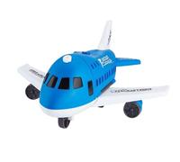 Eventerde Juguetes Avión para Niños - Actividades de Aprendizaje Preescolar Modelo Avión Juguete Set Transporte Carga Coche Juguete | para Niñas Niños Cumpleaños Fiesta Regalo