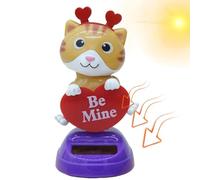 Eventerde Juguetes de Danza Solares, Juguete Solar | Ornamento Decorativo de Tablero Animales | Ornamento de Oficina de San Valentín para la decoración del hogar, Figura de