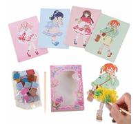 Eventerde - Libro de Pegatinas para Vestir de , Juguetes de Bricolaje de Arte Pokes | CREA Tus Propios Libros de Pegatinas de - Libro de Actividades para, Artes y Artesanía, Juguetes