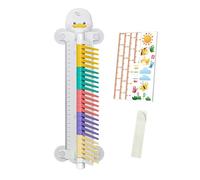 Eventerde Medidor de salto vertical, medidor de salto vertical para niños, dispositivo de entrenamiento de barra de prueba para niños en salto de altura | Medidor de entrenamiento vertical ajustable y