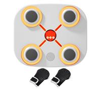 Eventerde Objetivo Boxeo Electrónico - Equipo de Ejercicio para Interiores con Guantes Incluidos - Saco de Boxeo Musical de Pared,para Hombres Mujeres Niños Niñas Adolescentes Hijos Familia Amigos