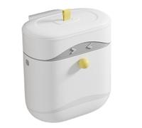 Eventerde Papelera de Pared,Contenedor de Residuos de 9,5 Litros | Recipiente Montable Bajo Fregadero - para cocina, baño, armario, gabinete, autocaravana, debajo del fregadero, compost,