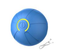 Eventerde - Pelota de rebote para perros, bola móvil automática, bola de rodante inteligente activa, bola rodante automática extraíble y bola de rebote recargable con luz para mascotas