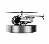 Eventerde Perfume de coche de salpicadero, Recogedor de aire solar giratorio para automóvil,Difusor de aromaterapia de tablero de aviones | Fragancia automática creativa, decoración