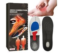 Eventerde Plantillas | 1 par de capas interiores de zapatos que absorben los impactos | Plantilla con soporte de longitudinal - Para zapatillas de deporte, botas de tacón, mujer, hombre, adultos