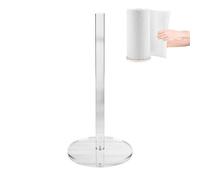 Eventerde - Portatoallas de cocina, dispensador de pañuelos de pie, soporte para rollo de papel transparente para encimera, para casa, cuarto de baño, salón, armario y granja, apartamento oficina