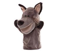 Eventerde Puppets de mano Animales, títeres de mano, 25 cm, 9,84 pulgadas, de peluche de dedo de juguete, dotada de dibujos animados divertidos, suministros de actuación de teatro para niños y niños