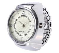 Eventerde - Reloj de Dedo con Anillo de Dedo para Hombre, diseño de Anillo portátil, Plata, Petit Cadre intérieur, Consulte la descripción