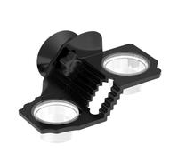 Eventerde Repisa Alimentadora para Reptiles | Plato De Comida para Reptiles - Alimentador con Ventosas, y Cuenco para Terrario de Lagartos, Tortugas y Camaleones, Accesorios para Pecera