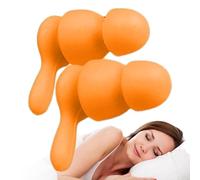 Eventerde Tapones para los oídos de natación para adultos,Tapones para los oídos de natación, 2 pares de tapones para los oídos de silicona reutilizables impermeables, Tapones para los oídos de