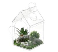 Eventerde Terrario para Arañas Saltarinas,Hábitat Acrílico A Prueba De Escapes Tanque De Aislamiento | Hábitat para Arañas Saltarinas,para Familia Entusiasta Mascota Reptil Animal Interior del Hogar