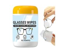 Eventerde Toallitas para Gafas, 40 Piezas Limpiador Antiarañazos Antiniebla | Toallitas para Pantallas - Para Limpiar Ordenador Electrónico Portátil Monitor TV Cámara Gafas
