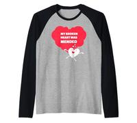 Evento de recuperación cardíaca de mi corazón Roto fue reparado Camiseta Manga Raglan