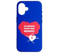 Evento de recuperación cardíaca de mi corazón Roto fue reparado Carcasa para iPhone 16