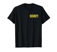 Evento DE Seguridad PROTECCIÓN DE PREVENCIÓN DE PERDIDAS DE Personal Camiseta gráfica económica, Hombre, Negro, S