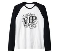 Evento Especial VIP Elegant Flourish Camiseta Manga Raglan