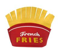 Events Novelty Food Headband, French Fries Hat, Mexican Food Headbands for Women, Fast Food Headpieces, Funny Props for Adults and Kids, Novelty Burger Headwear for Parties, Events, or Fun Costume