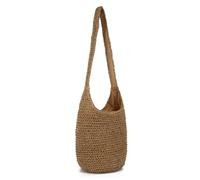 EVEOUT Bolso Bandolera de Paja Mujer Boho Grande Bolsos Hobo de Hombro Tejido en Rafia Sintética para Playa Vacaciones Verano Diario