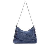 EVEOUT Bolso Bandolera de Vaquera Jean para Mujer Chic Bolso de Hombro de Denim para Trabajo Viajar Universidad