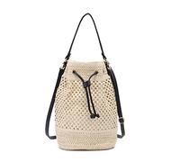 EVEOUT Bolsos Bandolera de Tejido Paja Mujer Bolsos Totes Grande Verano Estilo Bohemio Bolsos de Hombro Paja Playa