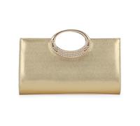 EVEOUT Clutch de Cuero Sintético para Mujer Elegante Bolso Cuero con Cadena para Fiesta Noche Boda Clásico Bolsos Bandolera Cuero para Cotidiana