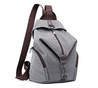 EVEOUT Mochila de Hombro Casual Unisex Vintage de College, Mochila Para Portátil de Negocios Para Hombres y Mujeres Para Viajes Escolares de Trabajo, Excursiones para Acampar Daypacks