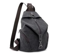 EVEOUT Mochila de Hombro Casual Unisex Vintage de College, Mochila Para Portátil de Negocios Para Hombres y Mujeres Para Viajes Escolares de Trabajo, Excursiones para Acampar Daypacks