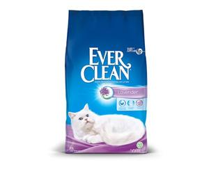 Ever Clean Extra Hygiene con Aroma a Lavanda (Anteriormente Lavender), Arena aglomerante para Gatos de 20 l.