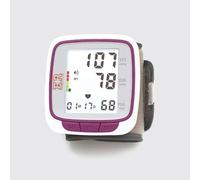 Ever Ready First Aid Reloj de pulsera completamente automático de presión arterial con monitor de mano, color negro, baterías incluidas, morado