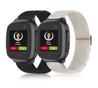 EverAct 2 pulseras de nailon para niños compatibles con Xplora X5/XGO 2/XGO 3, bandas de repuesto suaves y elásticas para Xplora X5 Play / XGO2/XGO3, regalo para niñas y niños
