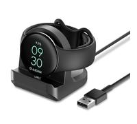 EverAct Soporte de carga compatible con Google Pixel Watch 2, soporte de cargador de reloj con cable de carga para Pixel Watch 2, estación de carga magnética USB A USB C