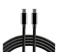 everActive Cable USB C PD de nailon con soporte de carga rápida de 60 W, 3 A, 100 cm de largo, modelo CBB-1PD3