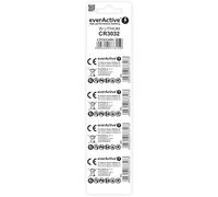 Everactive cr3032, 3 v, pilas de botón de litio, batería más potent