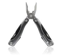 everActive Multiherramienta 9 en 1 gris grande con función Safe de acero inoxidable