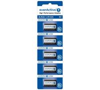 everActive Pilas alcalinas 4LR44 LR1325 544A 6 V de Larga duración, Paquete de 5 Unidades, 1 blíster