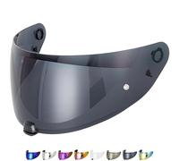 Everalo Visera Casco Compatible con HJC i70 - i10 - Pantalla Hjc Hj31 Compatible - Pinlock Ready (Negro Oscuro)