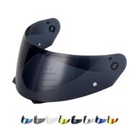 Everalo Visera Casco Compatible con HJC i90 - i91 - Pantalla Hjc Hj33 Casco Modular Compatible - Visor Pinlock Ready (Negro Oscuro)
