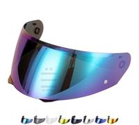 Everalo Visera Casco Compatible con HJC i90 - i91 - Pantalla Hjc Hj33 Casco Modular Compatible - Visor Pinlock Ready (Iridium)