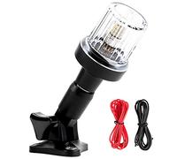 Everbeam P600 Luz de Fondeo Ajustable de Acero Inoxidable Para Barcos de Pesca y Veleros - 360 Grados de Visibilidad en 3 Millas Náuticas - Orientable, Waterproof, 36 LED. Incluye Fijaciones y Manual