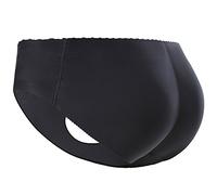 Everbellus Bragas Push Up con Relleno Extremo para Mujer, Negro, X-Large